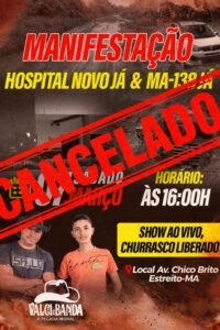 Bomba Relógio no Centro. Manifestação e Barrada por risco a segurança publica